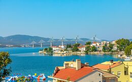 Kroatien: Peljesac-Brücke