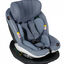 Grauer Kindersitz für ein Auto mit Isofix Befestigung, BeSafe.