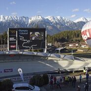 Ansicht Eiskanal Innsbruck Igls