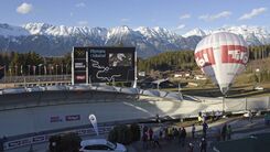 Ansicht Eiskanal Innsbruck Igls
