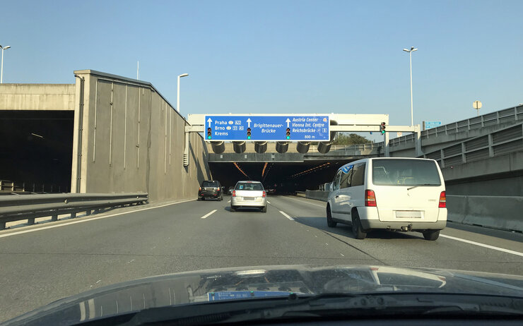 Kaisermühlentunnel Kaisermühlentunnel © ÖAMTC