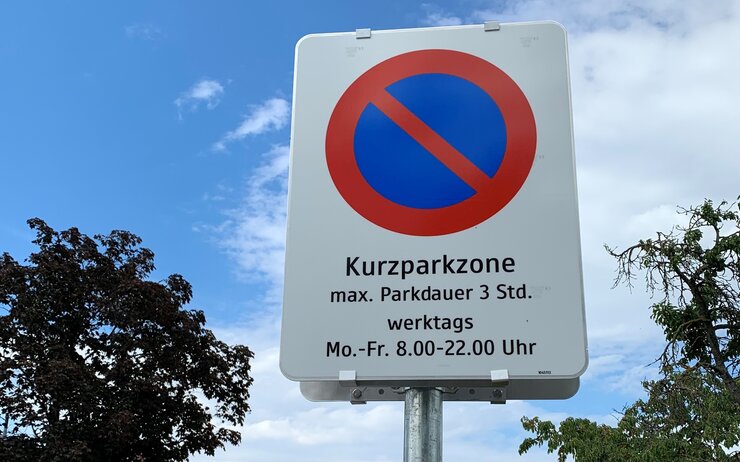 Kurzparkonenschild Symbolbild Kurzparkonenschild Symbolbild © Dittrich