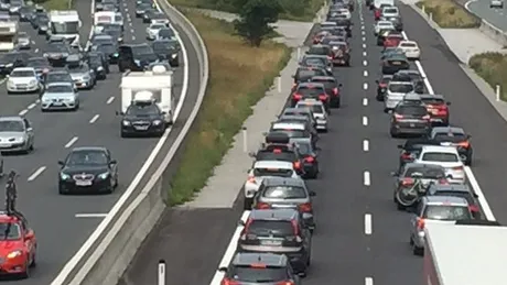 Stau auf A10