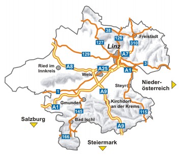ÖAMTC: Verkehrsservice - Oberösterreich Übersicht