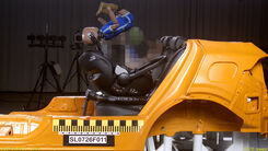 Crashtest für Kindersitze
